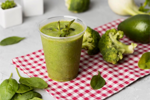 smoothies legumes verts 