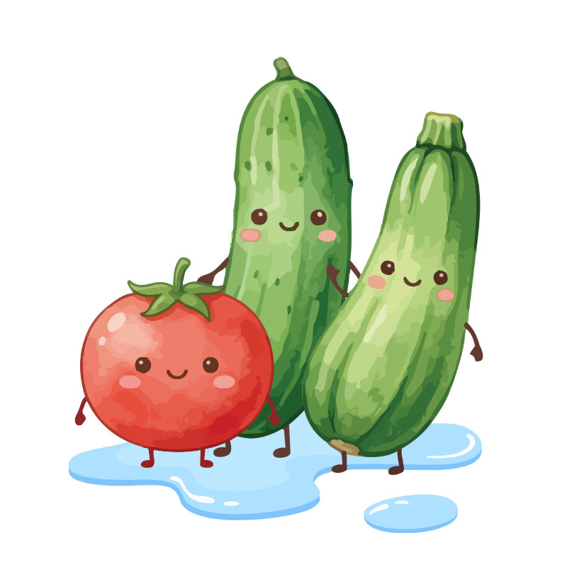 Fruits et légumes qui contiennent de l'eau