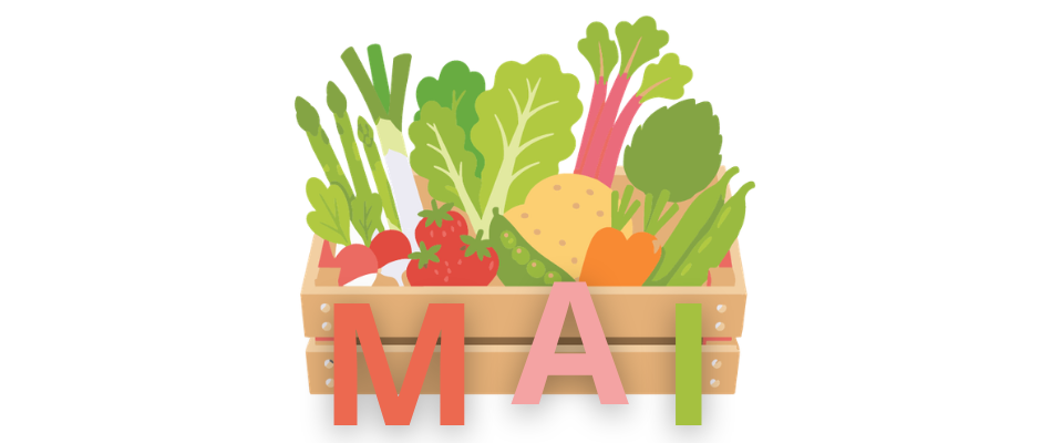 fruits et légumes de mai
